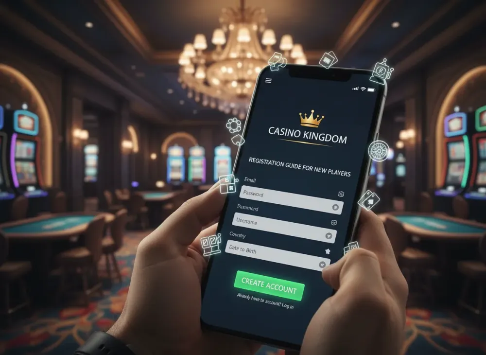 Casino kingdom registration guide for new players